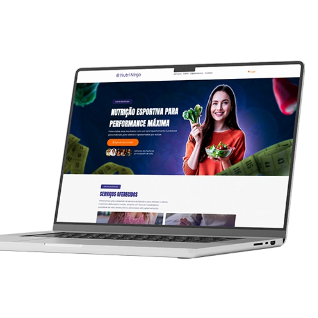Template site para nutricionistas