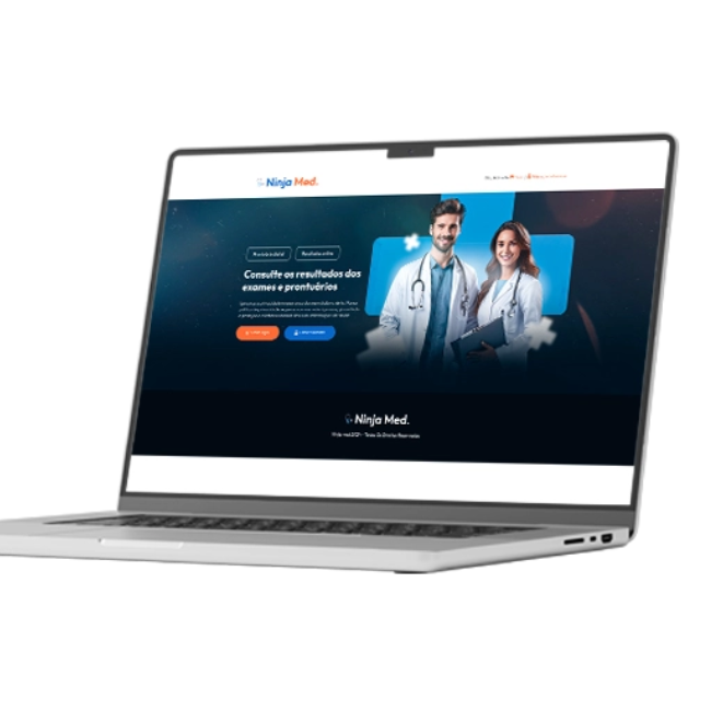 Template site prontuario digital